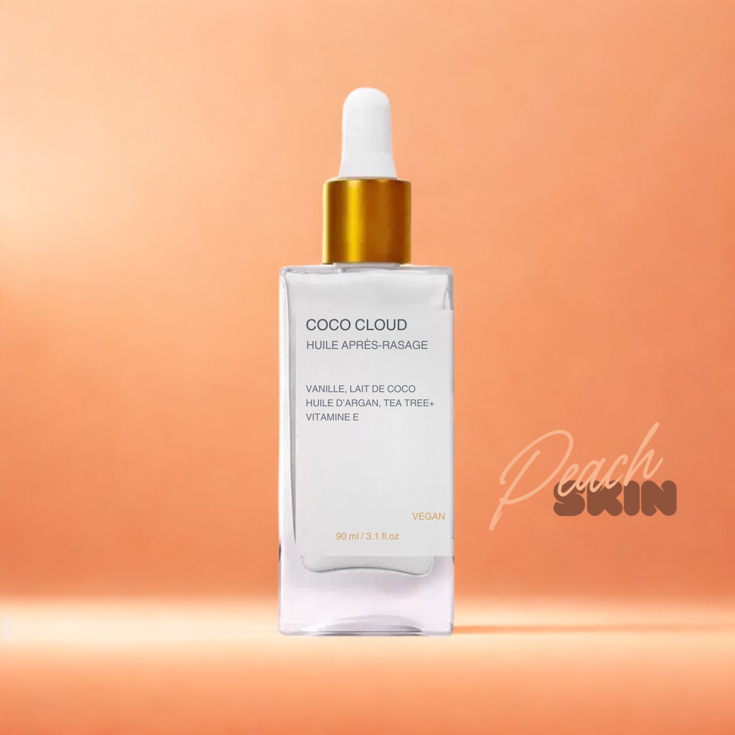 PeachSkinOil - Huile apaisante après-rasage